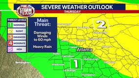 Heat, humidity, and severe storms on tap for Thursday