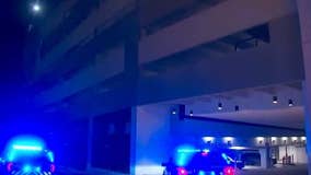 Teen jumps from parking deck to escape police