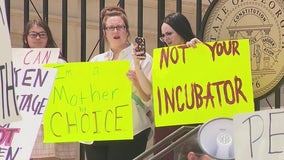 Abortion rights advocates hold rally outside Georgia State Capitol