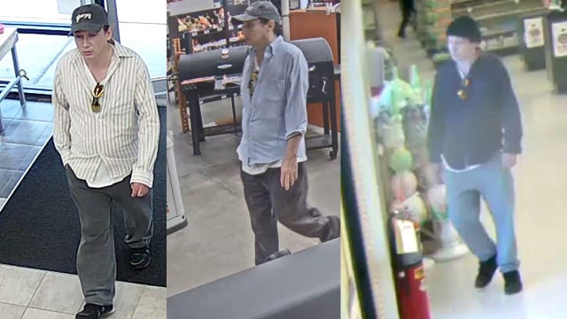 Man wanted for indecent exposure, sexual battery at Gwinnett County clothing stores, police say