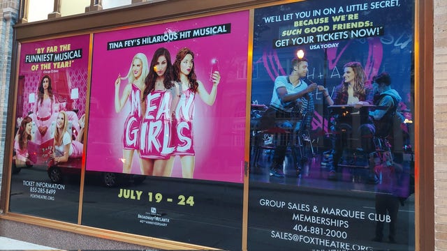 Paging Glen Coco! 'Mean Girls' musical takes over Fox Theatre