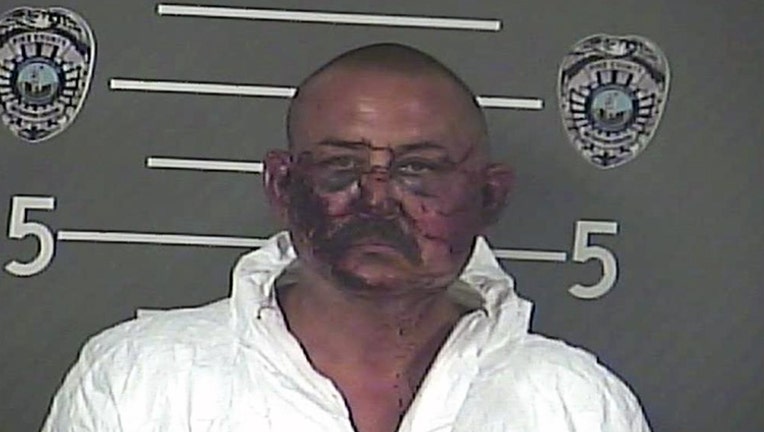 Lance Storz was booked into an eastern Kentucky jail, the Floyd County Sheriff's Office said, following a shootout and hostage standoff with police on June 30, 2022.