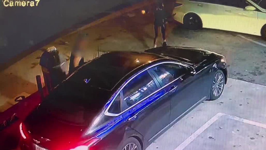 Surveillance video of a shooting a SW Atlanta gas station on Metropolitan Parkway.