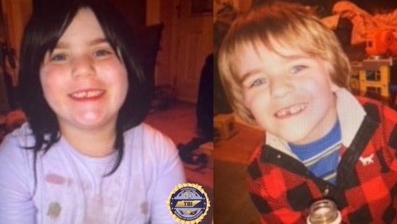 Deputies searching for missing 'endangered' Tennessee children