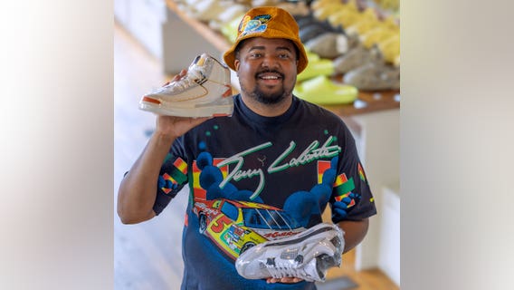 Georgia college student's shoe business takes off