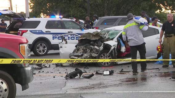 Passengers killed, driver hospitalized in College Park car crash, troopers say