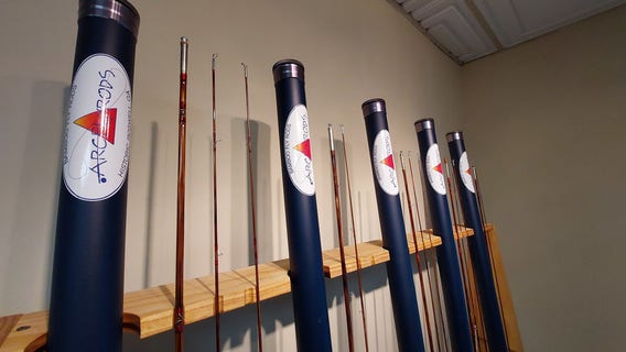 Roswell fishing buddies create custom fly rod business