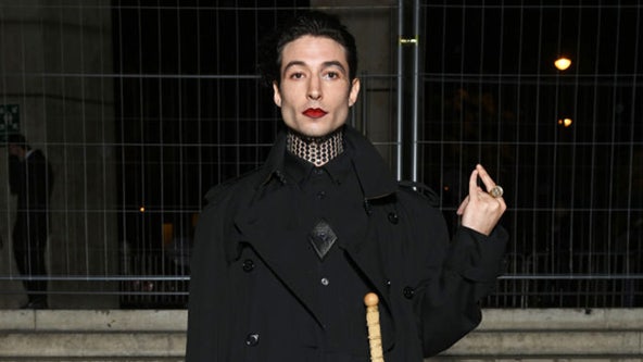 Actor Ezra Miller charged with felony burglary in Vermont