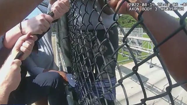 Video shows officers, citizens coming to aid of man going through mental crisis