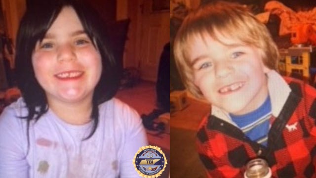 Deputies searching for missing 'endangered' Tennessee children