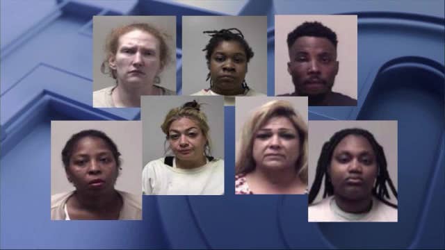 Mother, daughter among suspects arrested in prostitution bust