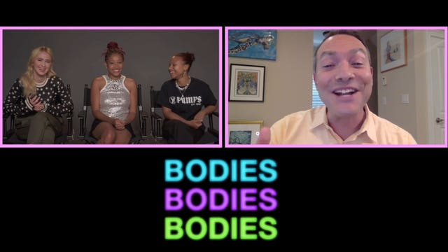 Frenemies struggle to survive in horror comedy “Bodies Bodies Bodies”