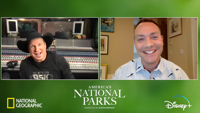 Superstar Garth Brooks takes viewers on a road trip to national parks