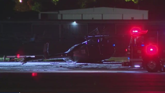 Helicopter makes emergency landing at DeKalb-Peachtree Airport