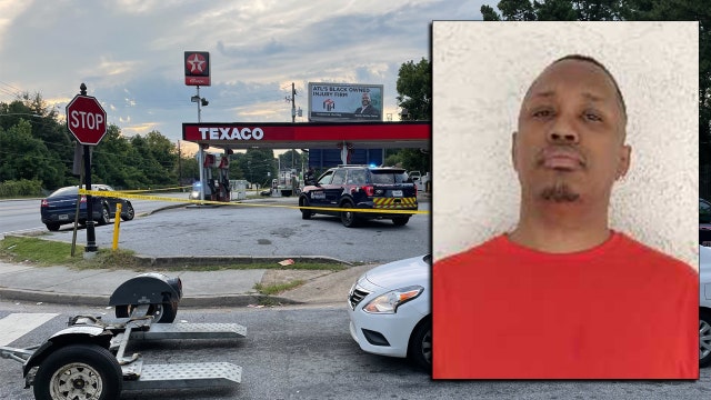 Man stabbed to death outside Atlanta gas station, witness shot possible suspect