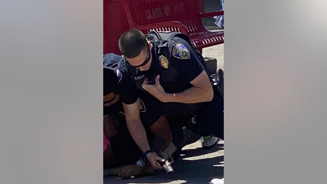 Officer disarms student who pulled out loaded gun during lunchtime fight