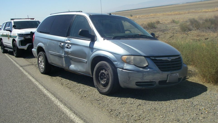 Boy steals family van