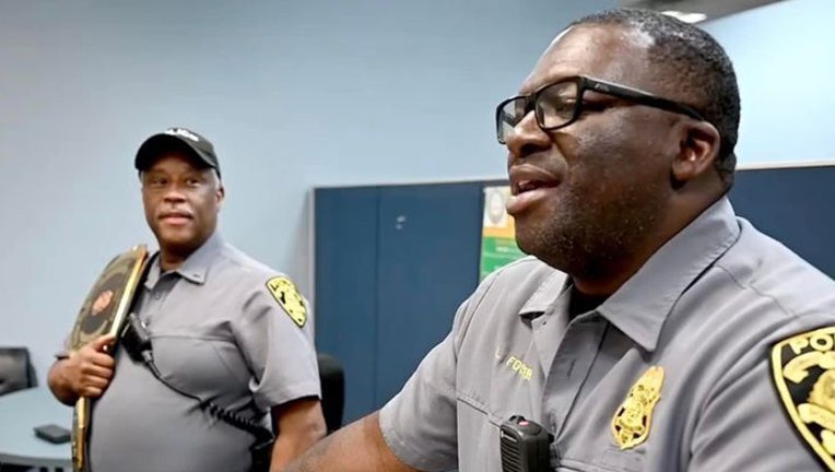 Lt. P. Triplett and Sgt. R. Foster helped out a homeless family by finding them a hotel room for a few nights, and providing state and local resources for shelter.