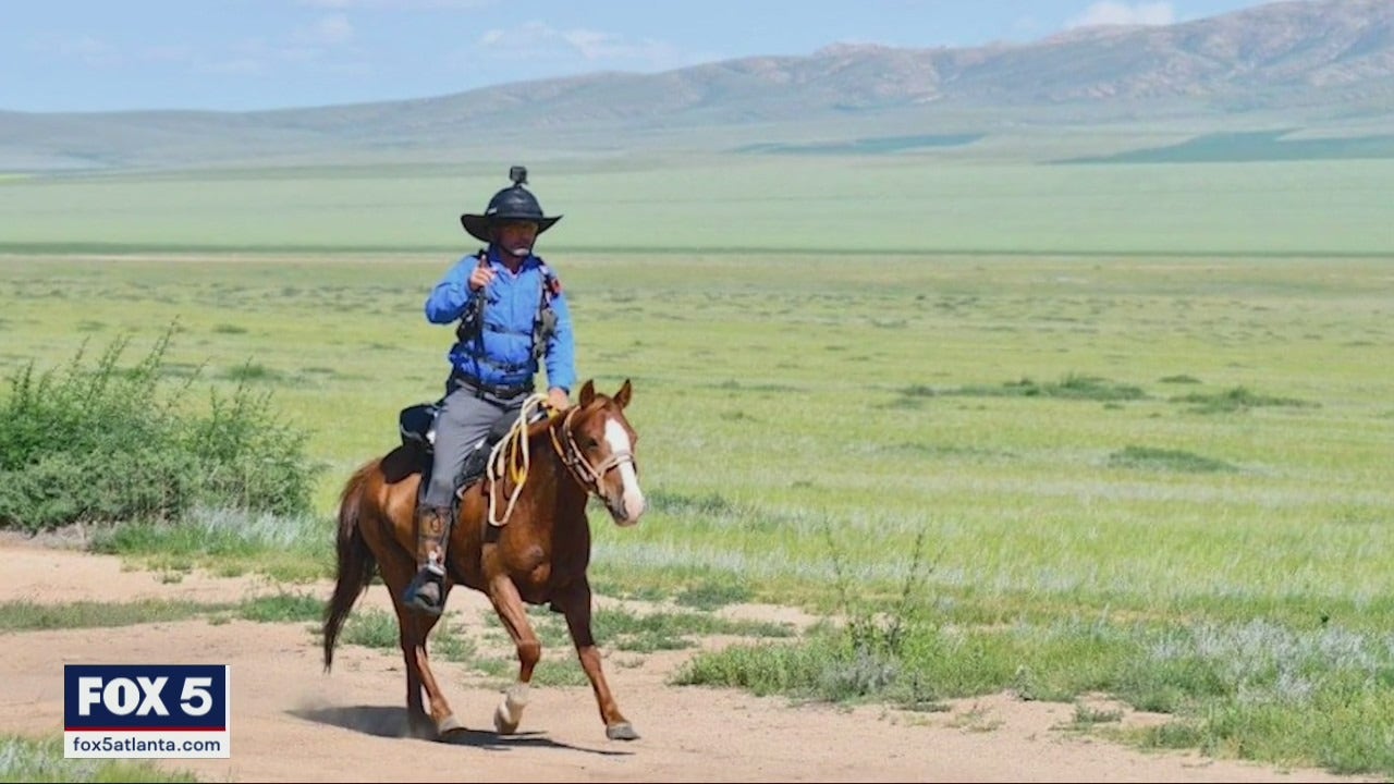 Mongol Derby: Georgia man takes part in world’s longest horse race