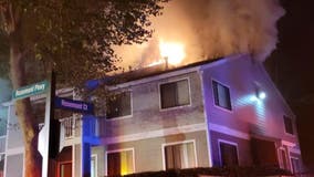 Aggressive Roswell apartment fire displaces nearly 22 people
