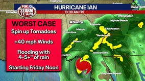 Georgia closely monitoring Hurricane Ian's path as storm heads toward Florida