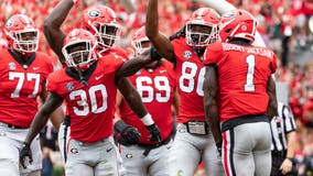 Georgia Bulldogs back on top spot of AP college football rankings