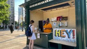 Water sales moving from intersections to a kiosk in Downtown Atlanta