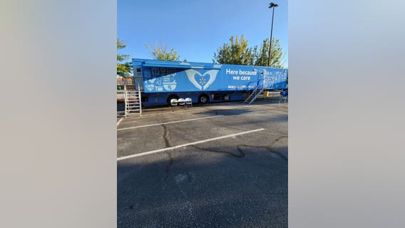 Peachtree City Walmart opens "Big Blue" mobile pharmacy after arson