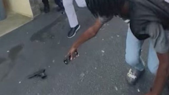 Gun falls to ground during Douglas County high school fight