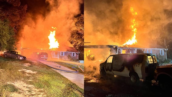 Officials: Snellville residents escape burning home thanks to alert neighbor