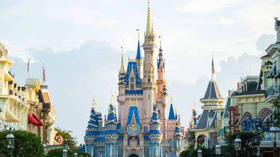 Viral video claims to show family sneaking older child into Disney World using baby stroller