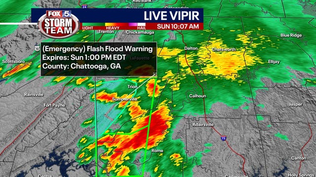 Georgia governor declares state of emergency in flooded Chattooga, Floyd Counties