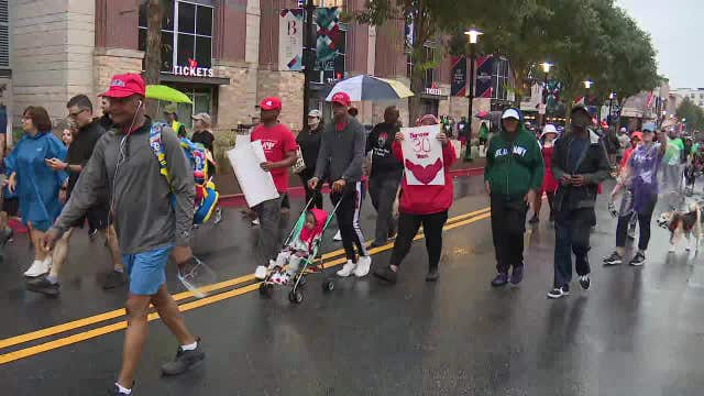 Walkers bring energy to 2022 Greater Atlanta Heart Walk, despite gloomy weather