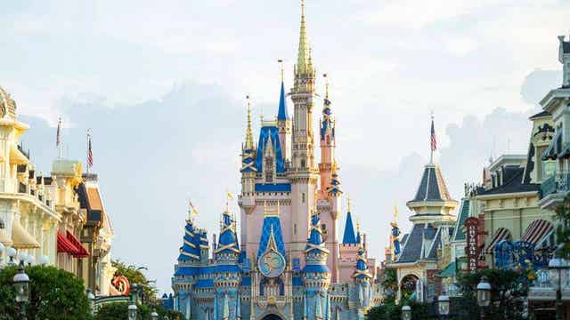 Viral video claims to show family sneaking older child into Disney World using baby stroller