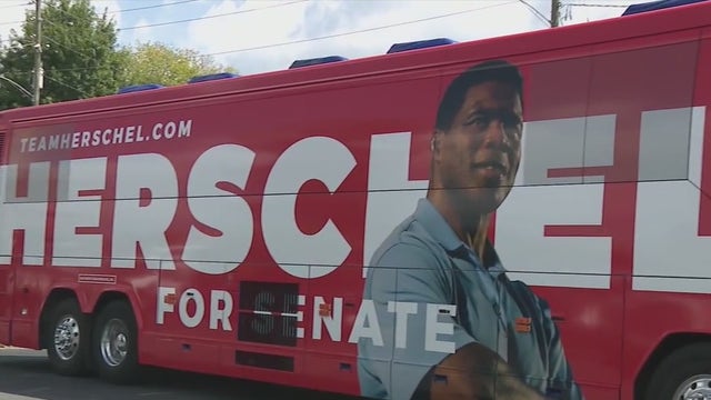 Herschel Walker launches bus tour, speaks exclusively to FOX 5