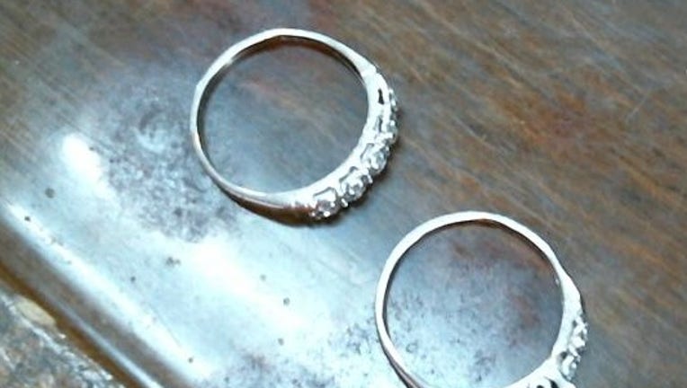 Police wife wedding on sale rings