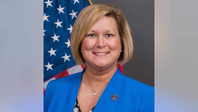 Melissa Brannion Tolbert, 42, is a former director of the Georgia Association of Constitutional Enforcers and is facing five counts of felony theft, according to the GBI.