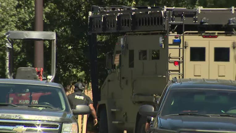 A SWAT standoff at a SW Atlanta on Sept. 29, 2022.