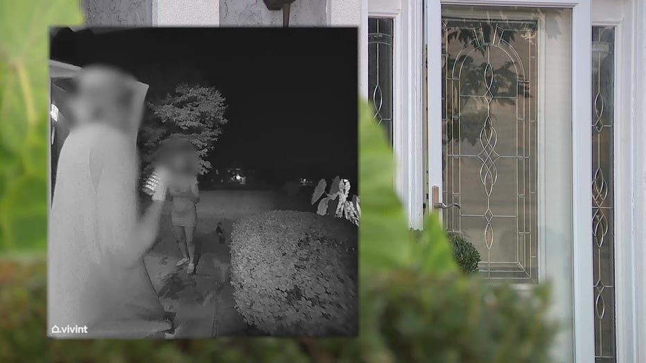 Ring cameras video shows a Lyft driver getting helped by a resident near the area she was carjacked in DeKalb County.