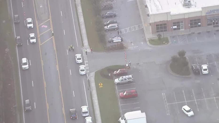 Police investigate a hit and run pedestrian fatality in Norcross.