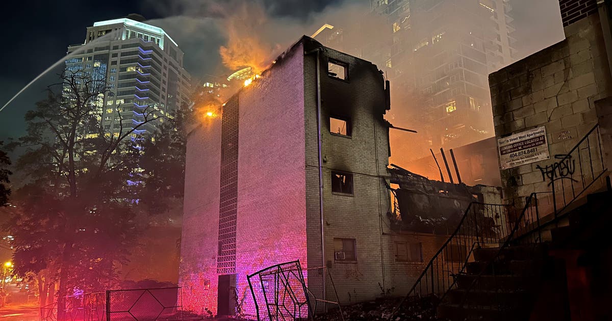 2-alarm fire in Midtown Atlanta guts vacant building | FOX 5 Atlanta