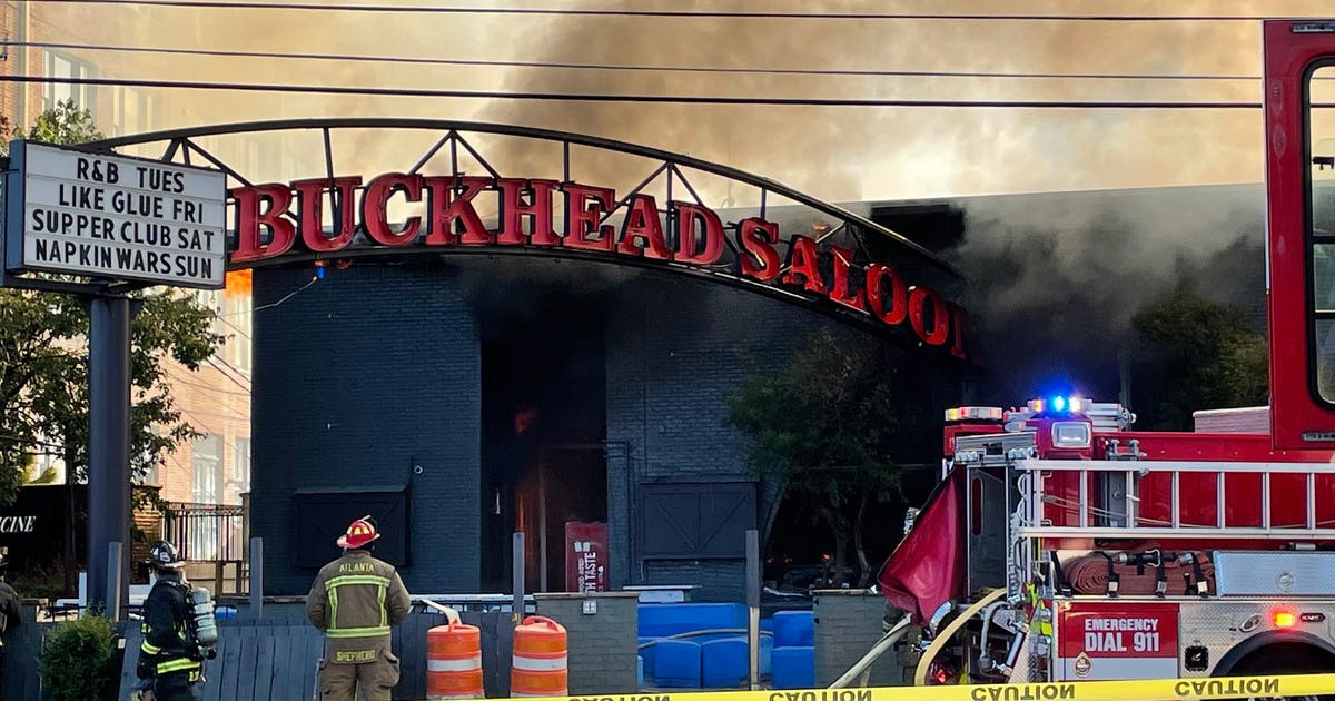 Buckhead Saloon: Fire destroys popular sports bar | FOX 5 Atlanta