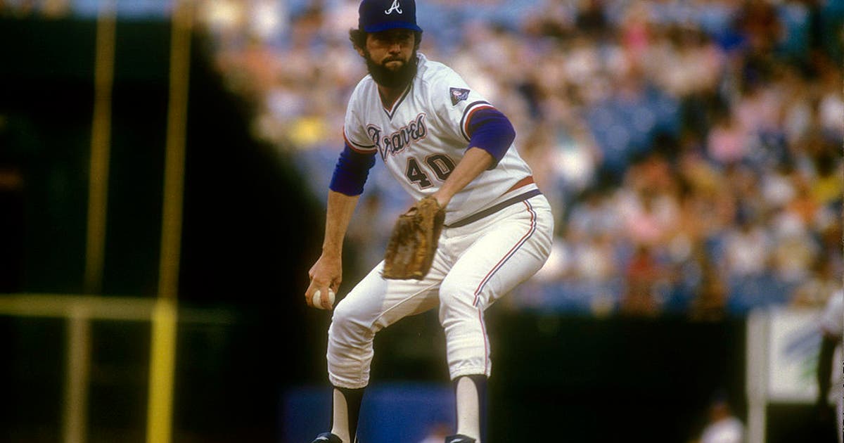 Bruce Sutter, Hall of Famer and former Atlanta Braves relief pitcher ...