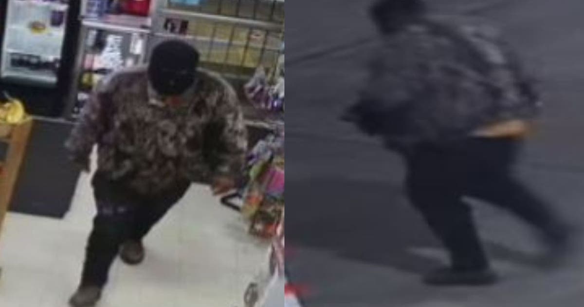 Deputies search for suspect in armed robbery at gas station | FOX 5 Atlanta