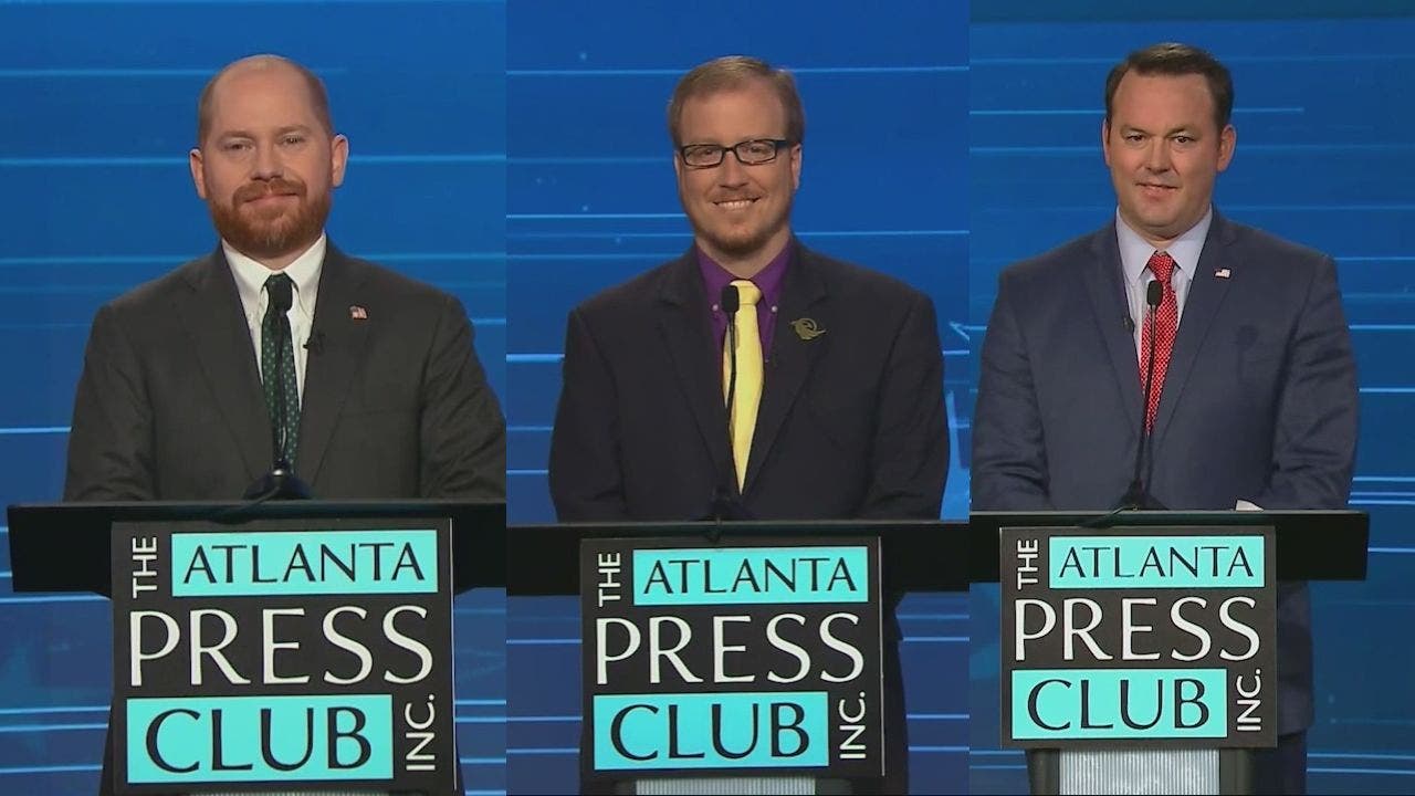 Lt. governor candidates square off in Atlanta Press Club debate