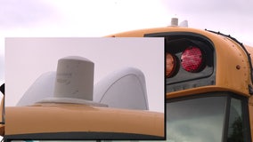 Devices allow Fulton County school buses to request green lights