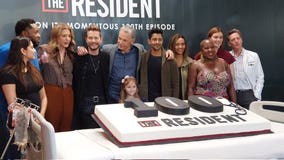Cast and crew celebrate 100 episodes of 'The Resident'