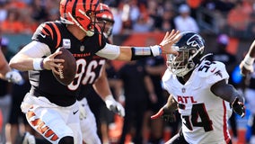 Burrow, Bengals strike fast, blow by Falcons 35-17