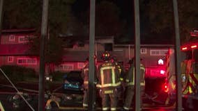 Multiple families dispaced in southwest Atlanta apartment fire
