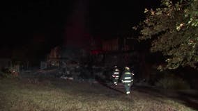 Fire destroys Cherokee County home, sends 2 adults to hospital